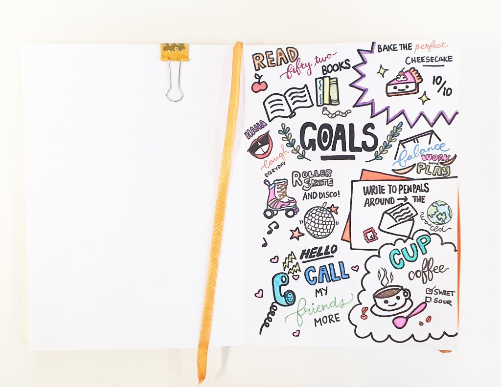 hand-drawn lettering and designs with PILOT Pen pens and markers.