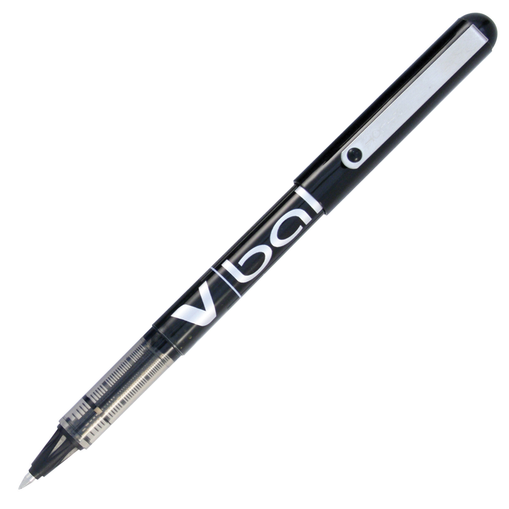 Pilot V Ball Rollerball in Black Ink.