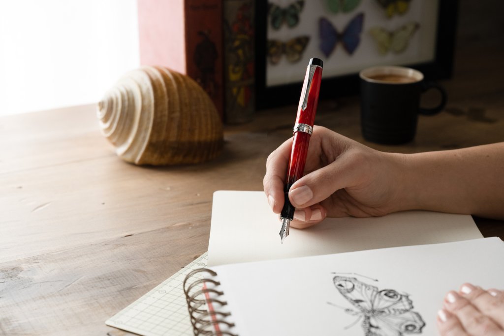 PILOT Pen used for sketching.